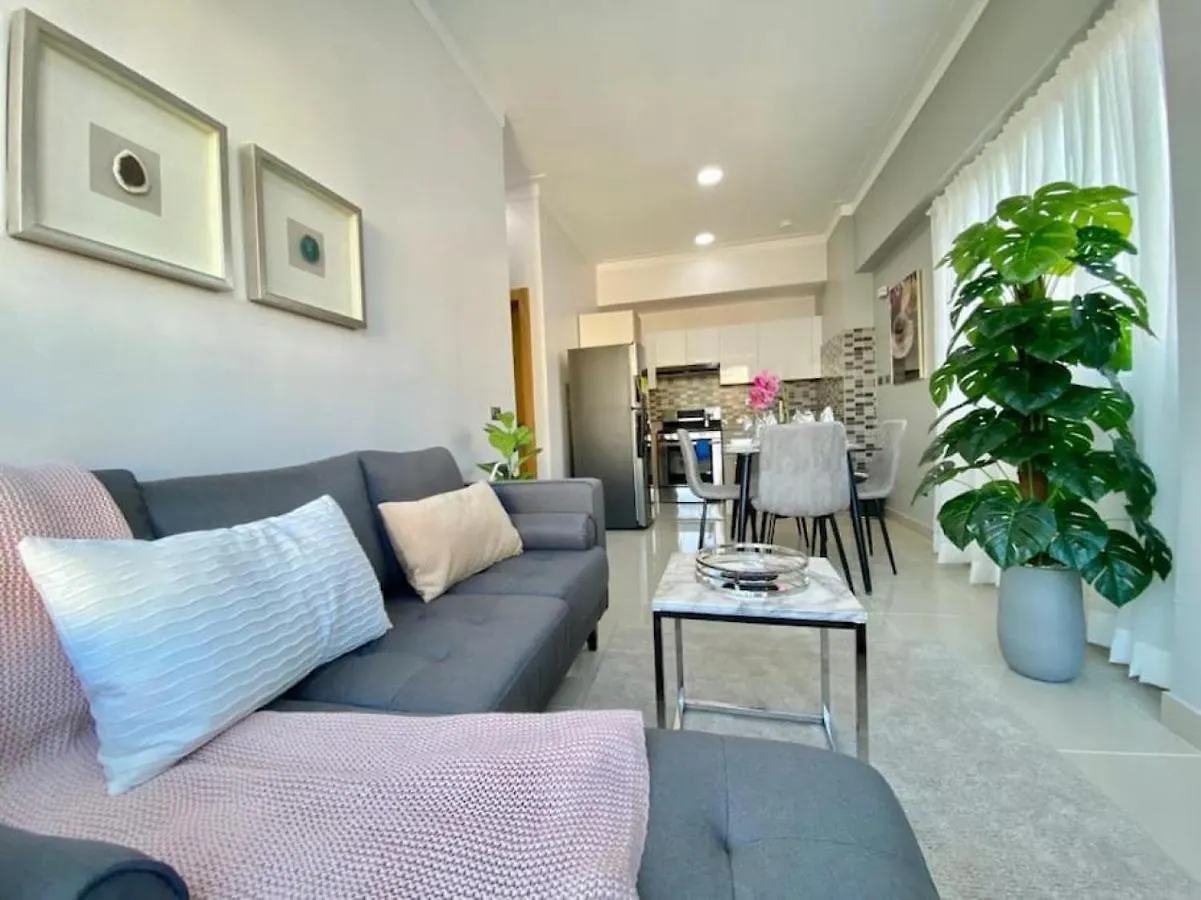Semesterbostad Cozy City Center Condo Full Ac Santo Domingo